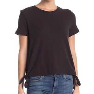 MadeWell Side Tie Texture and Thread Top